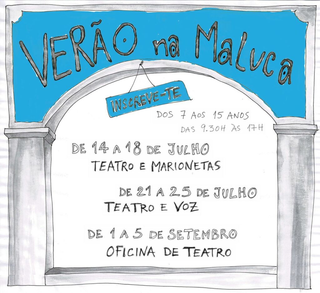 Verão na Maluca férias no Teatro