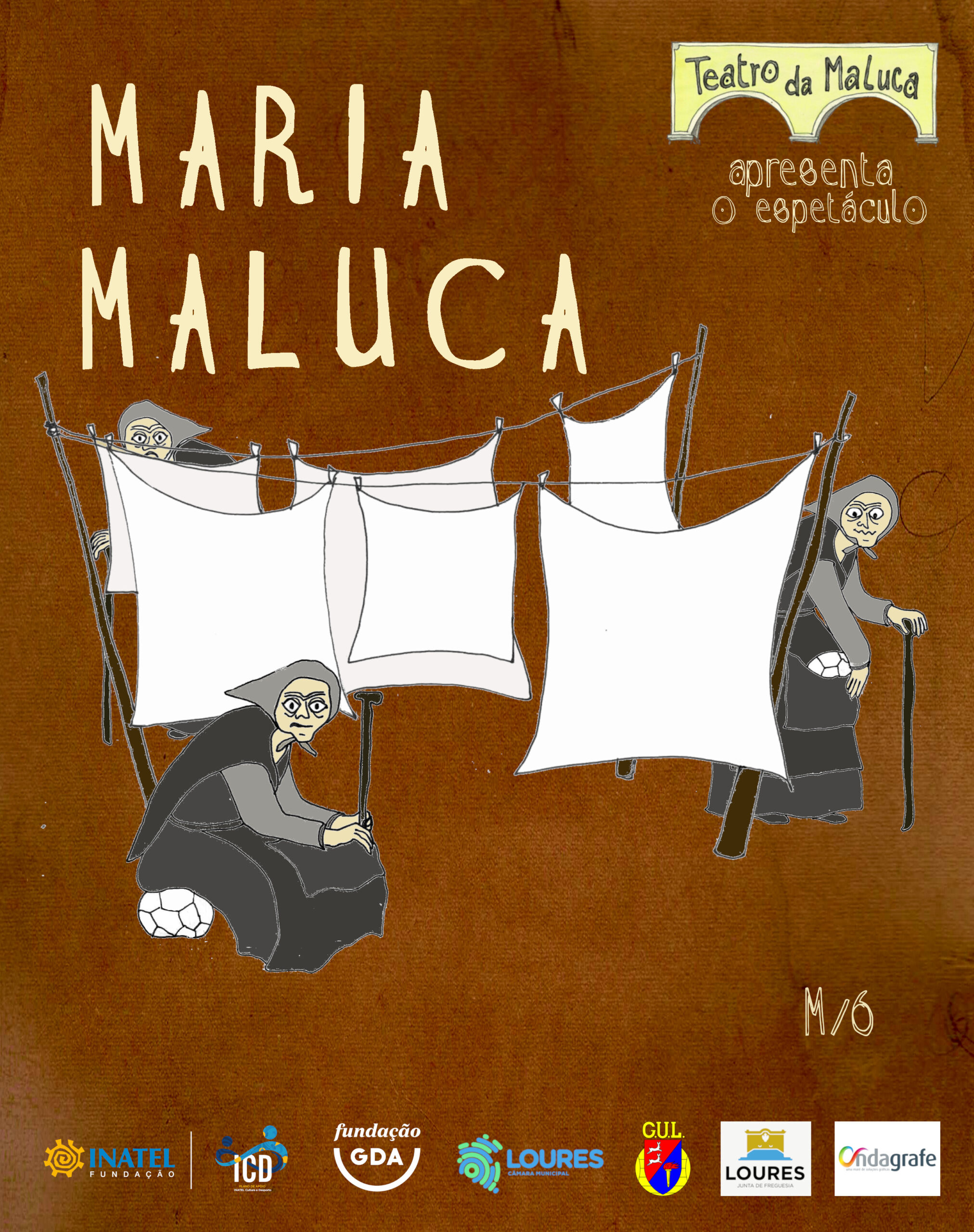 espetáculo de teatro Maria Maluca